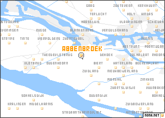 map of Abbenbroek