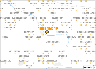 map of Abbendorf