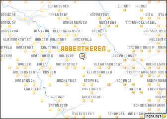 map of Abbentheren