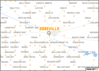 map of Abbeville