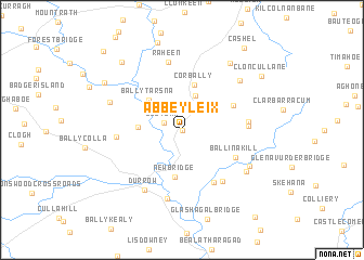 map of Abbeyleix