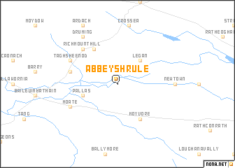 map of Abbeyshrule