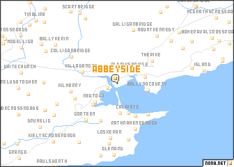 map of Abbeyside