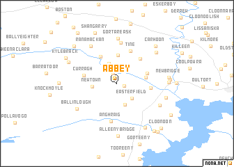 map of Abbey