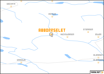 map of Abborrselet