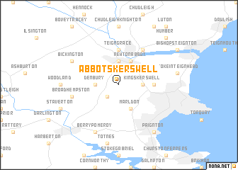 map of Abbotskerswell