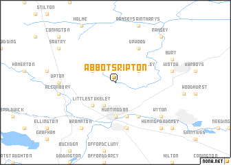 map of Abbots Ripton