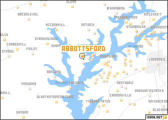 map of Abbottsford