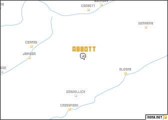 map of Abbott