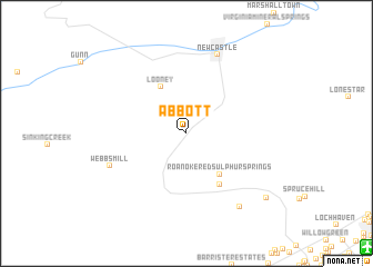 map of Abbott