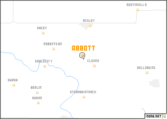 map of Abbott