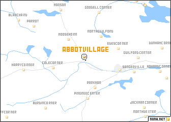 map of Abbot Village