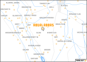 map of ‘Abd al ‘Abbās