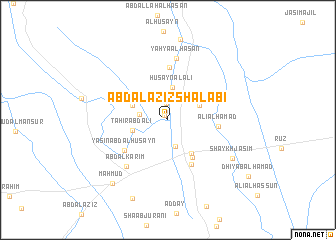map of ‘Abd al ‘Azīz Shalabī