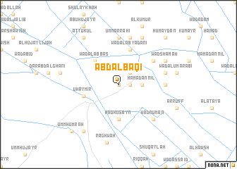 map of ‘Abd al Bāqī