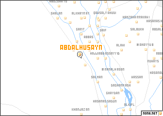 map of ‘Abd al Ḩusayn