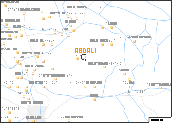 map of ‘Abd ‘Alī