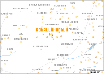 map of ‘Abd Allāh ‘Abduh