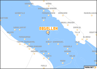 map of Abdallah