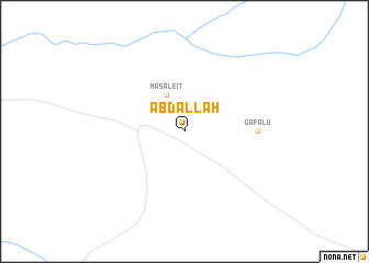 map of ‘Abd Allāh