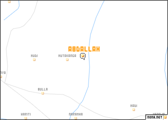 map of ‘Abd Allāh