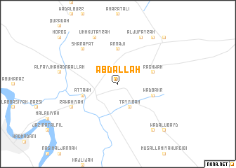 map of ‘Abd Allāh