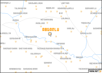 map of Ābdārlū