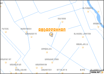 map of ‘Abd ar Raḩmān