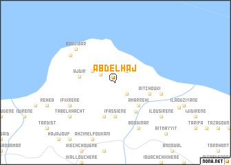 map of Abd el Haj