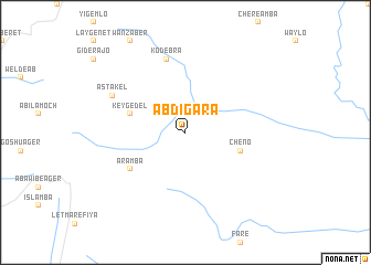 map of Ābdī Gara