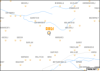 map of Abdi