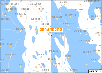 map of Abdjogana