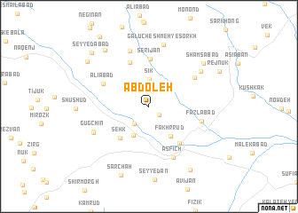map of ‘Abdoleh