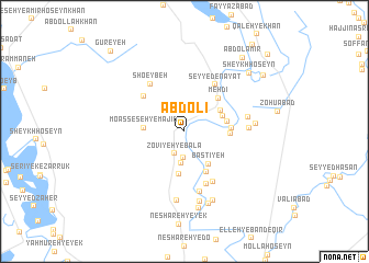 map of ‘Abdolī