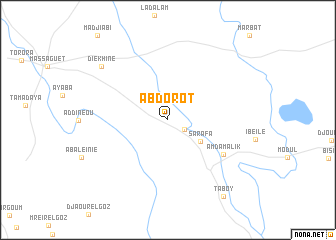 map of Ab Dorot