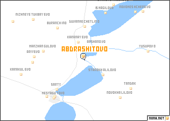 map of Abdrashitovo