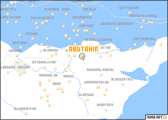 map of ‘Abd Ţāhir