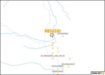 map of Āb Dūghī
