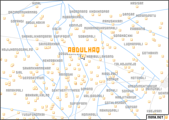 map of Abdul Haq