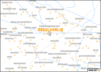 map of Abdul Khāliq