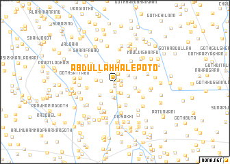 map of Abdullāh Hālepoto