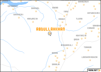 map of Abdullāh Khān