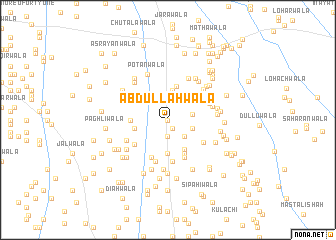 map of Abdullāhwāla