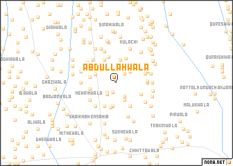 map of Abdullāhwāla