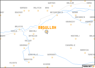 map of Abdullah