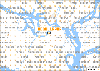 map of Ābdullāpur