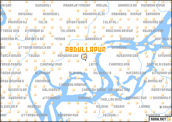 map of Abdullāpur