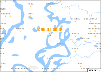 map of Abdullāpur
