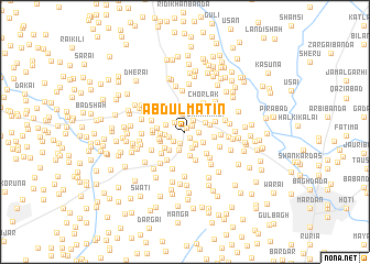 map of Abdul Matīn