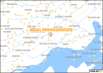 map of Abdul Rahīm Suhandro